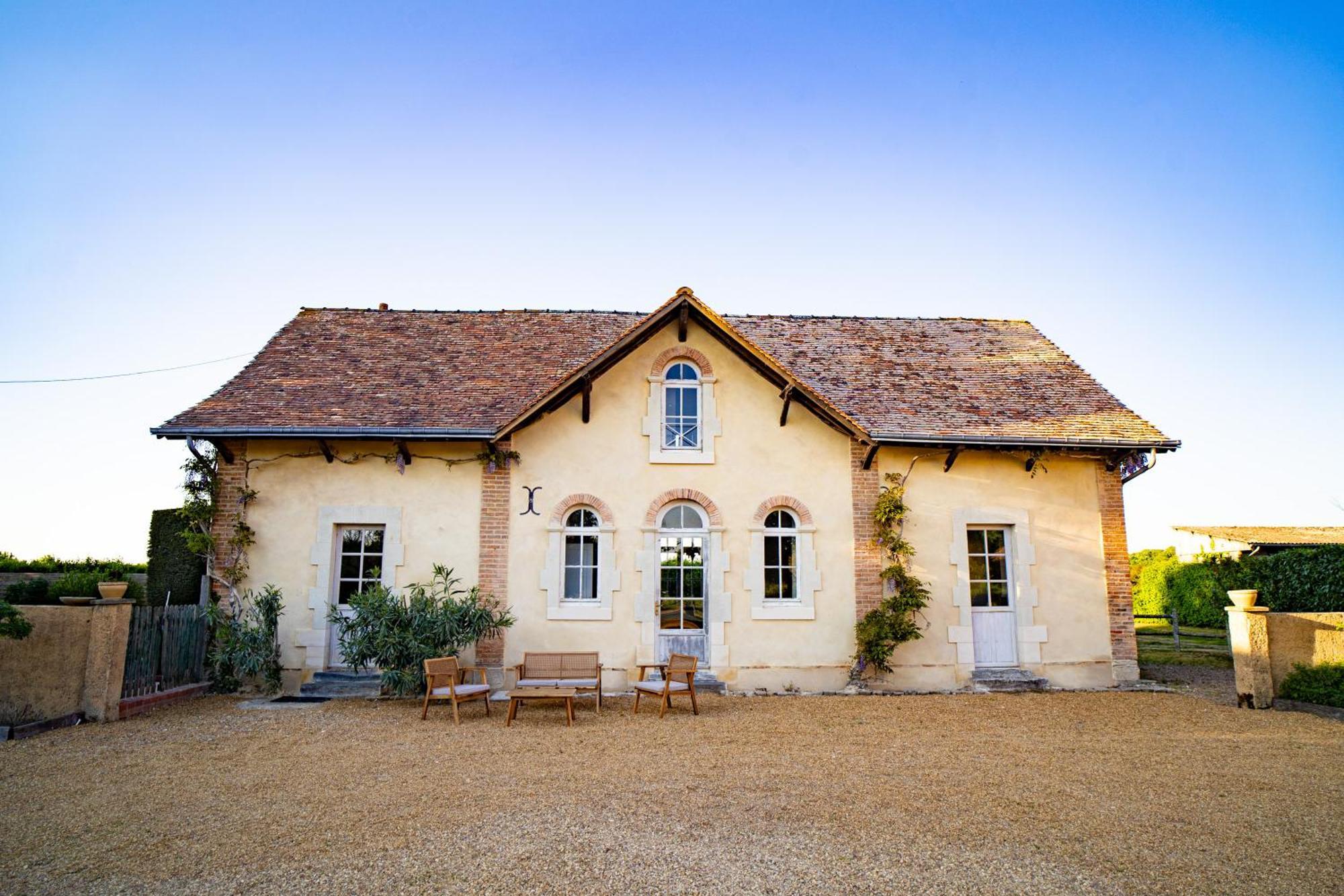 Hotel Haras De La Potardiere Crosmières Exterior foto